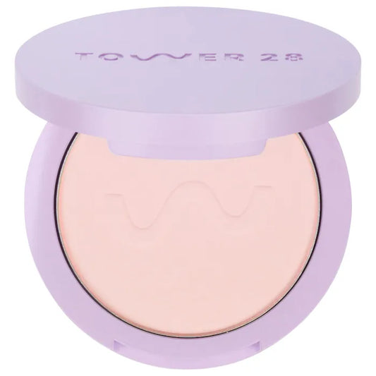 Tower 28 Beauty  GetSet® Blur + Set Talc-Free 12H Pressed Setting Powder : palisades pink