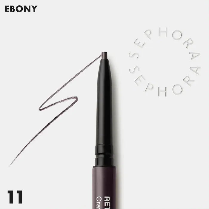 SEPHORA COLLECTION  Retractable EyeBrow Pencil - Waterproof : Ebony