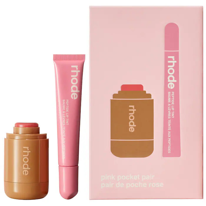rhode 
Pocket Pair Limited Edition Lip + Cheek Set