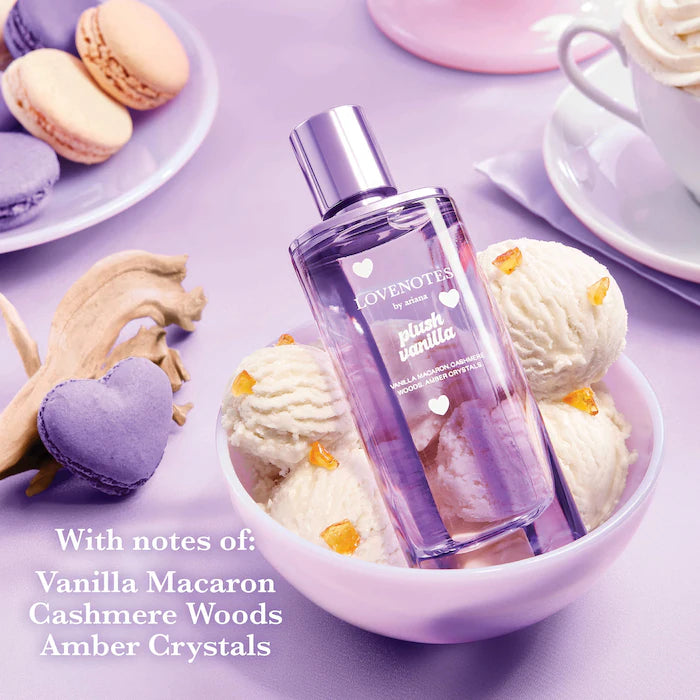 Ariana Grande 
LOVENOTES Plush Vanilla Eau de Parfum 125ml - 4.25oz