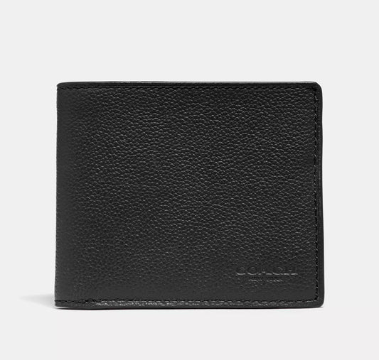 COACH Porte Billets Avec Porte Cartes - Homme - Carte Blanche