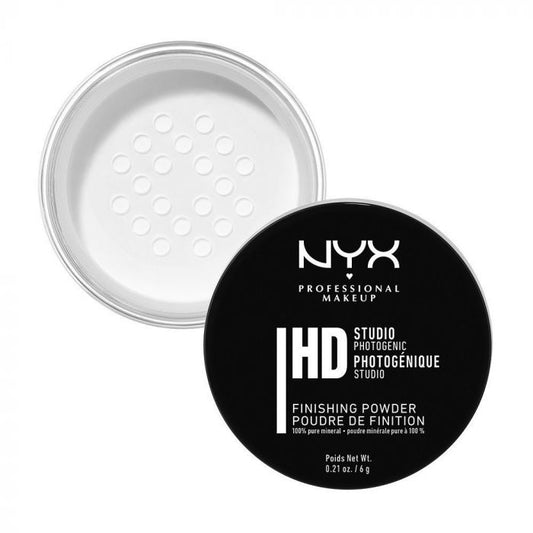 NYX Professional Makeup - HD Studio Finishing Powder Poudre libre minérale - Carte Blanche