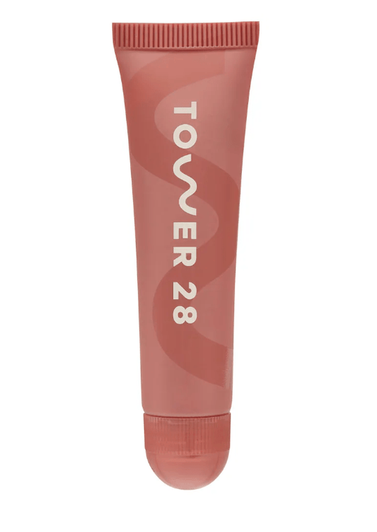 Tower 28 Beauty Baume de soin teinté hydratant pour les lèvres LipSoftie - DULCE DE LECHE - Carte Blanche